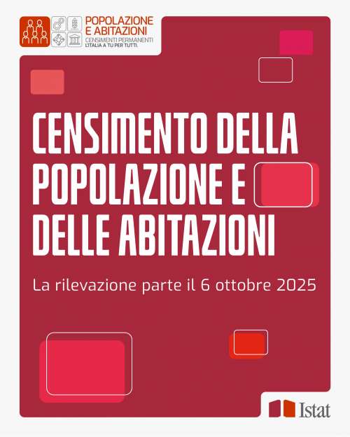 Censimento permanente della popolazione e delle abitazioni anno 2025
