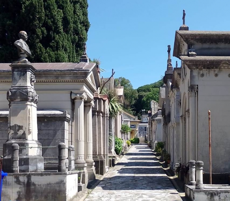 Cimitero Rapallo Urbano (Cerisola) - riapertura campata Galleria